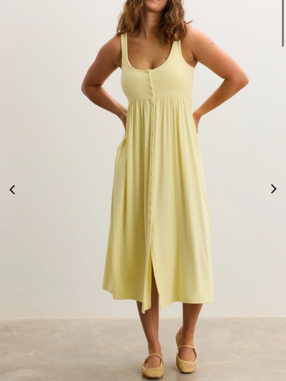 Hatch maternity dress The Softest Rib Nursing Tank Dress size XS NWT